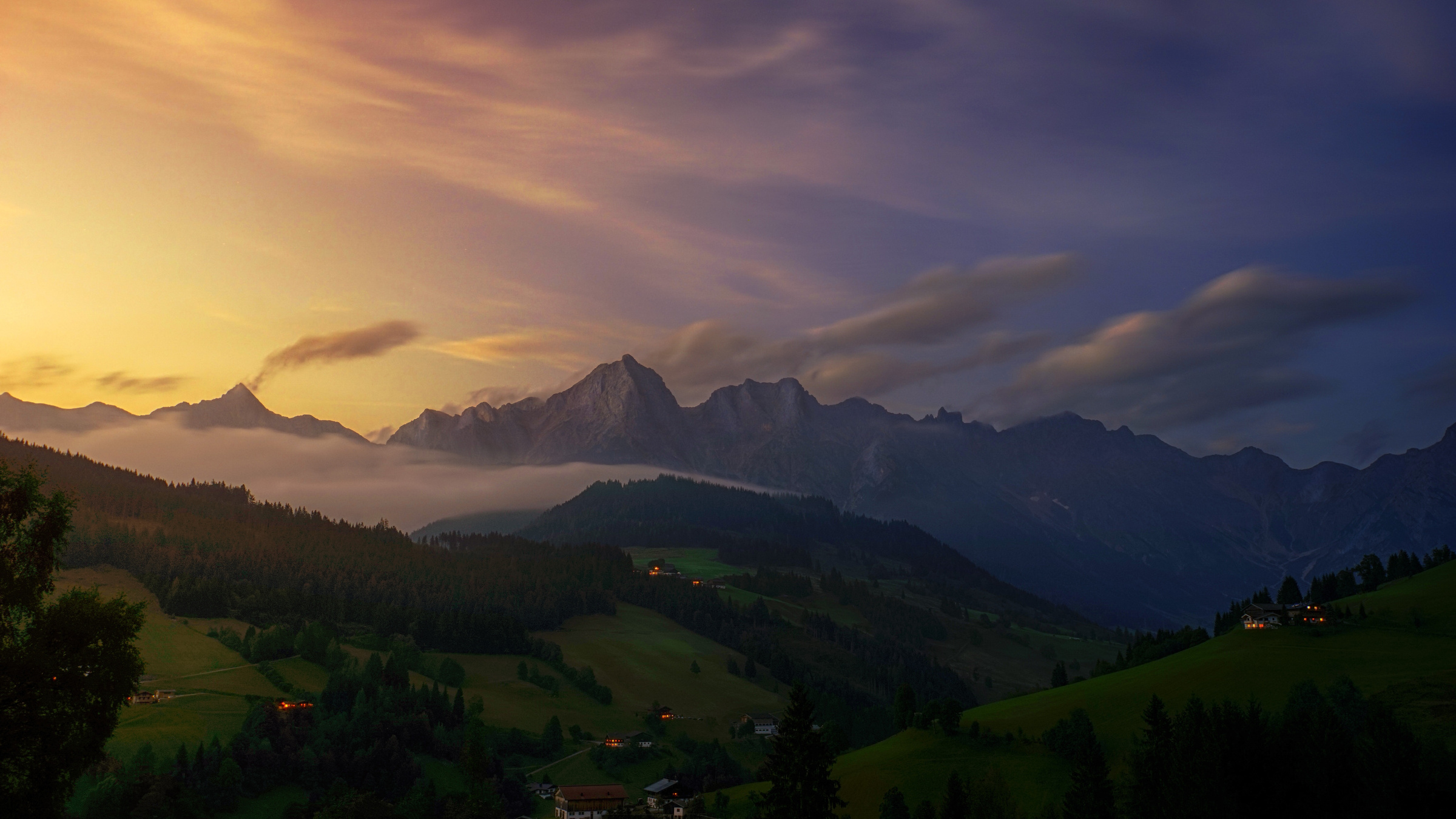 Panorama of Mountains