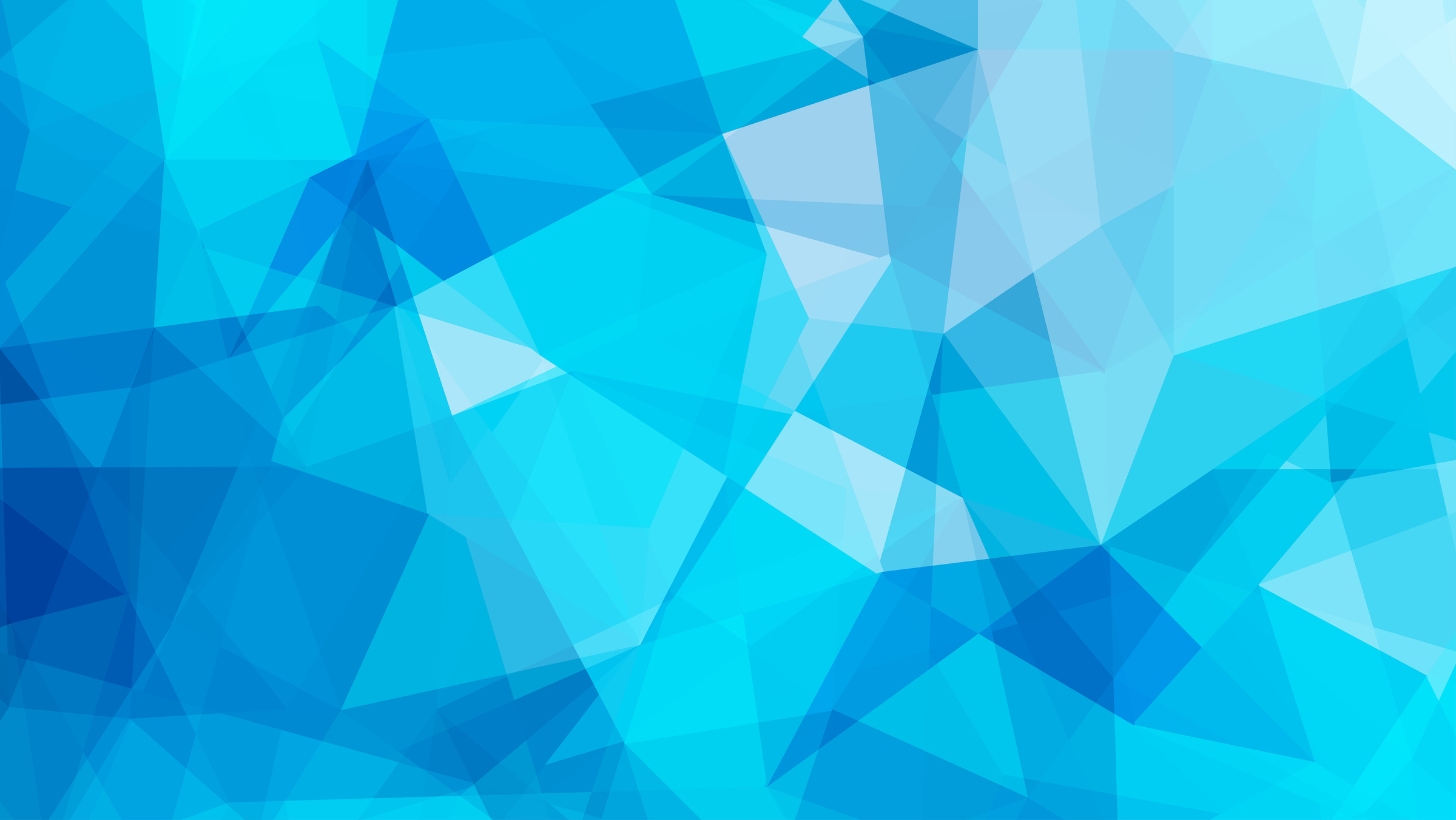 Abstract blue geometrical background