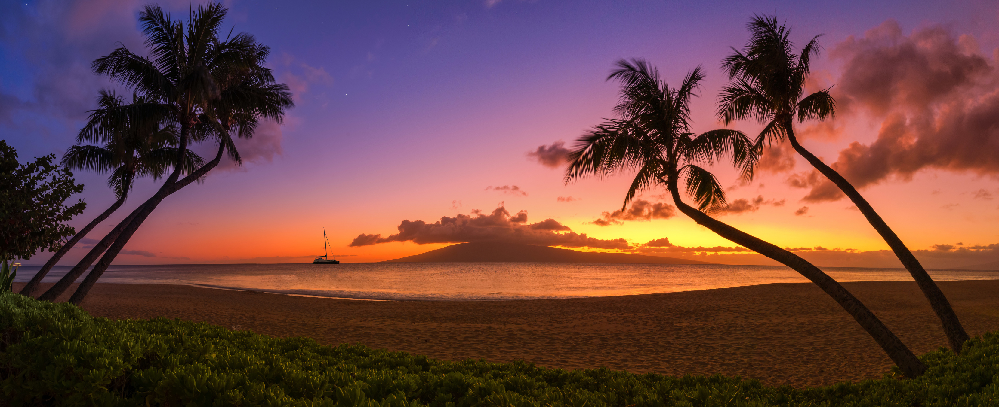 Sunset in Hawaii